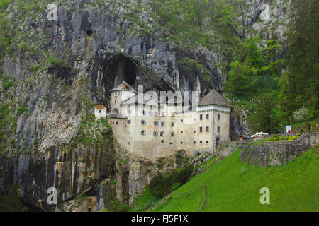 Il Castello di Predjama, Slovenia Foto Stock