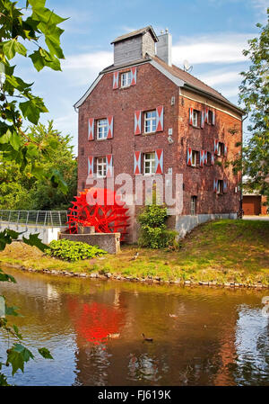 Mulino ad acqua Susmuehle al fiume Niers, in Germania, in Renania settentrionale-Vestfalia, Basso Reno, Goch Foto Stock