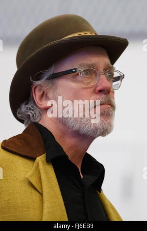 New York, NY, STATI UNITI D'AMERICA. Il 29 febbraio, 2016. Terrence Mann di presenze per TUCK EVERLASTING Premere Anteprima su Broadway, il nuovo 42nd Street, Inc. Studios di New York, NY Febbraio 29, 2016. Credito: Jason Smith/Everett raccolta/Alamy Live News Foto Stock