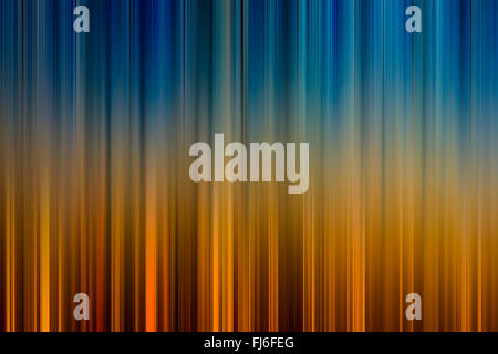 Sfondo astratto in blu e arancione i toni per il vostro design Foto Stock