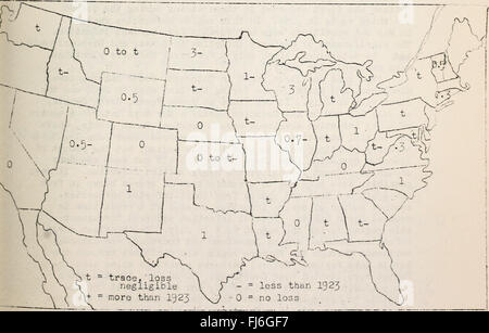 Le malattie dei cereali e colture foraggere negli Stati Uniti nel 1924 (1925) Foto Stock