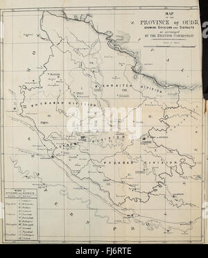 Un account del mutinies in Oudh e dell'assedio della città di Lucknow Residency; con alcune osservazioni sulla condizione della provincia di Oudh e sulle cause del mutiny del Bengala esercito (1853) Foto Stock