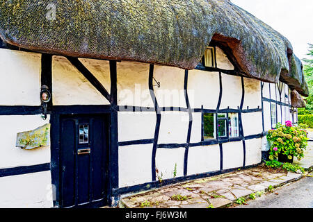 Cottage in Nether Wallop, Hampshire, dove Miss Marple (TV) vissuto Foto Stock