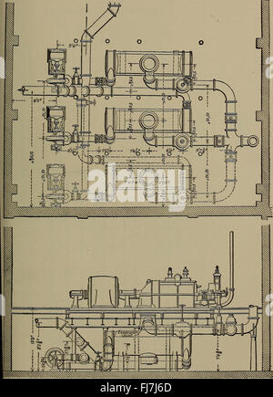 Turbine a vapore; un pratico e teorico trattato per ingegneri e studenti, inclusa una discussione della turbina a gas (1917) Foto Stock