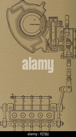 Turbine a vapore; un pratico e teorico trattato per ingegneri e studenti, inclusa una discussione della turbina a gas (1917) Foto Stock