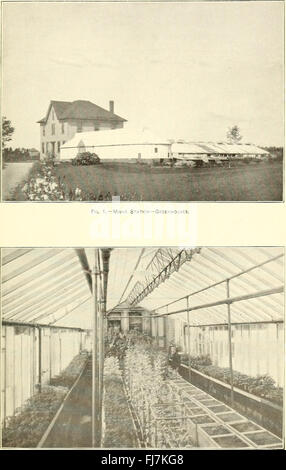 L'esperimento agricolo stazioni negli Stati Uniti (1900) Foto Stock