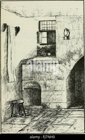 A tacche e architettura domestica della Scozia, dal XII al XVIII secolo (1887) Foto Stock