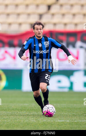 Modena, Italia. 28 Feb, 2016. Alessandro Diamanti (Atalanta) Calcio/Calcetto : Italiano 'Serie A' match tra Carpi FC 1-1 Atalanta allo Stadio Alberto Braglia di Modena . © Maurizio Borsari/AFLO/Alamy Live News Foto Stock