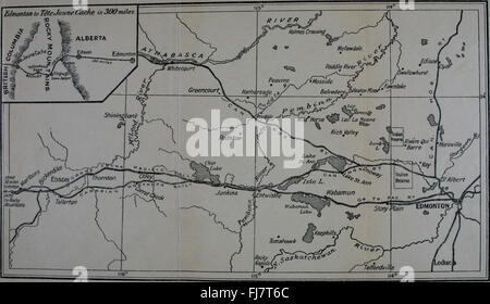 La terra di aprire porte; essendo lettere dal Canada occidentale. Con prefazione di Earl Grey (1914) Foto Stock