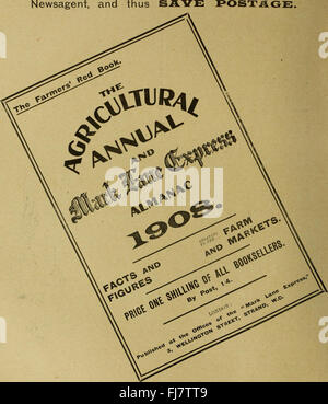 Il marchio Lane express, agricolo ufficiale &c (1907) Foto Stock