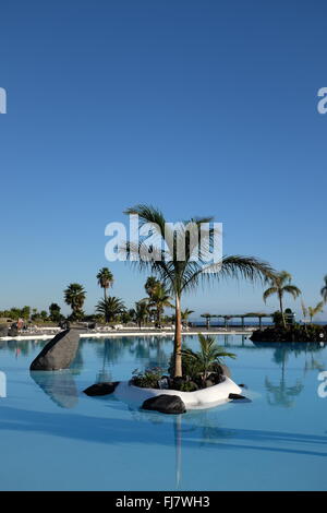 Il Parque Marítimo César Manrique, Santa Cruz de Tenerife, Spagna Foto Stock