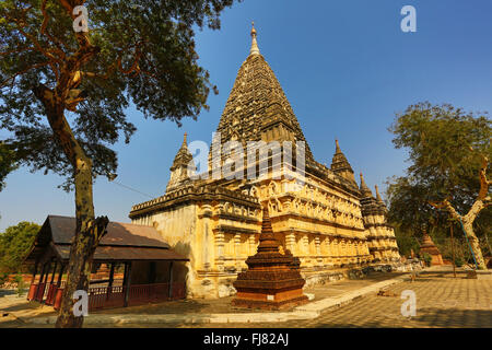 Mahabodhi Pagoda in Old Bagan, Bagan, Myanmar (Birmania) Foto Stock