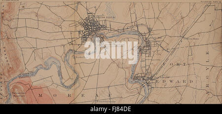 Una pubblicazione del New York State Museum, contenente reperti scientifici e relazioni su vari argomenti di storia naturale, tra cui archeologia, biologia e geologia. Foto Stock