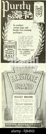 Canadian grocer Luglio-Settembre 1919 (1919) Foto Stock