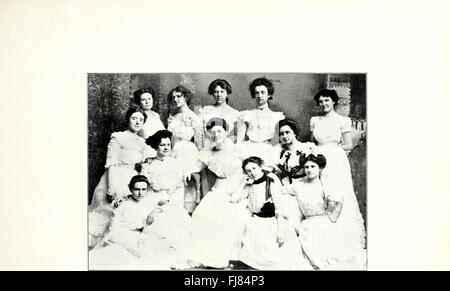 Cappucci e belles (seriale) (1901) Foto Stock