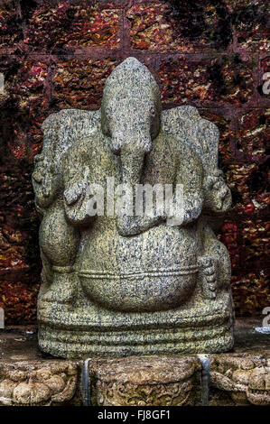 Ganesh statua folklore Theatre Museum, Cochin, Kerala, India, Asia Foto Stock