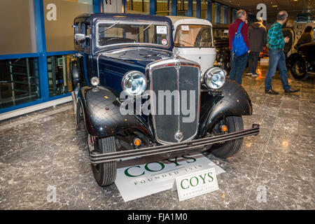 Auto d'epoca, Morris dodici quattro Pre-Series, 1937. Foto Stock