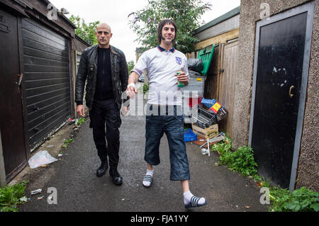 Grimsby (rilasciato negli Stati Uniti come fratelli Grimsby) è un 2016 angloamericano azione di spionaggio commedia film diretto da Louis Leterrier e scritto da sacha baron cohen, Phil Johnston, e Peter Baynham. Questa fotografia è per il solo uso editoriale ed è il copyright del film company e/o il fotografo assegnato dal film o società di produzione e può essere riprodotto solo da pubblicazioni in congiunzione con la promozione del film di cui sopra. Un credito per il film company è richiesto. Il fotografo deve anche essere accreditato quando noto. Foto Stock