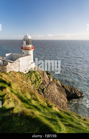 Wicklow Capo Faro Foto Stock