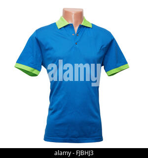 camicia blu Foto Stock