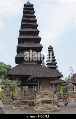 BALI, Indonesia - 29 settembre 2015: Pura Taman Ayun, uno dei più importanti templi di Bali, il 29 settembre 2015 a Mengwi Foto Stock