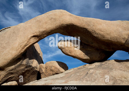 Arco di roccia, Joshua Tree National Park California USA Foto Stock