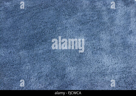 Coperta sfondo tessili, lana, haircloth, con colore blu Foto Stock