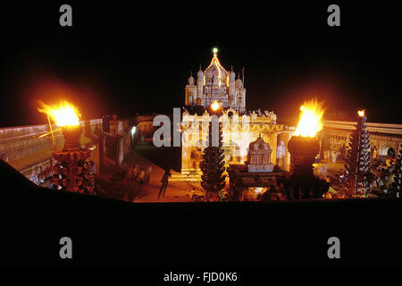 Tempio Khandoba, jejuri di Pune, Maharashtra, India, Asia Foto Stock