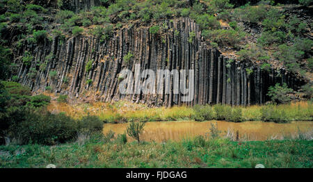 Organ Pipes Park a Victoria, Australia. Foto Stock