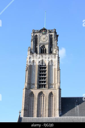 Sint-Laurenskerk o Laurenskerk (Lawrence chiesa) un medievale chiesa gotica nella parte interna della città di Rotterdam, Paesi Bassi Foto Stock