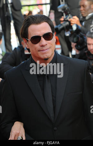 John Travolta, Quentin Tarantino Foto Stock