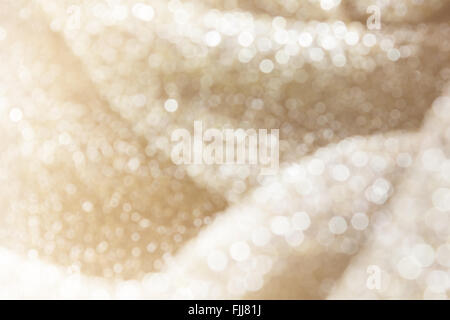 Trasognata luce soffusa atmosfera romantica abstract sparkle glitter sfondo Foto Stock