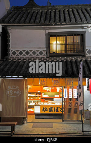 Giappone, Kurashiki, shop, Architettura tipica, Foto Stock