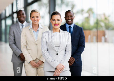 Ritratto di certi uomini di affari in ufficio Foto Stock