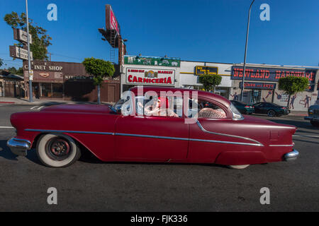 LOS ANGELES, CA - 29 giugno: Femmina latina di auto da Los Angeles, la California il 29 giugno 2005. Foto Stock