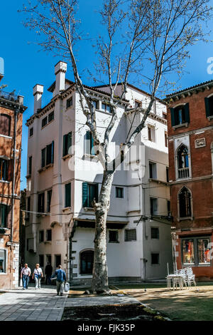 Campo Santa Margherita, Dorsoduro, Venezia, Italia Foto Stock