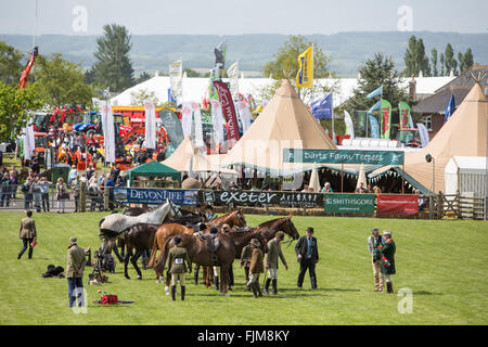 Le scene della Contea di Devon show. Foto Stock