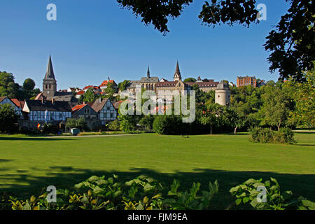 Geografia / viaggi, in Germania, in Renania settentrionale-Vestfalia, Warburg, vista città / viste sulla città vecchia, Additional-Rights-Clearance-Info-Not-Available Foto Stock