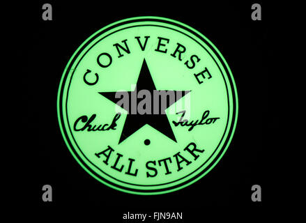 Markenname: "Converse', Berlino. Foto Stock