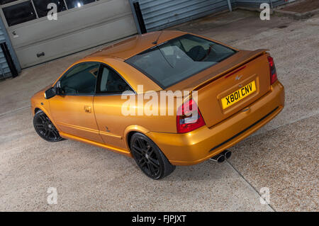 Modificato 2001 Vauxhall Astra tuner auto Foto Stock