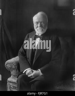 Andrew Carnegie, Ritratto, circa 1910 Foto Stock