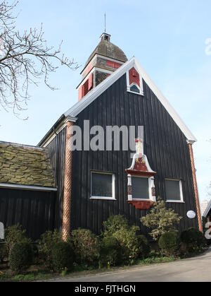 Marinaio norvegese la chiesa all'estero (Noorse Zeemanskerk - Sjømannskirken ho Rotterdam) Westzeedijk, Het Park, Rotterdam, Paesi Bassi Foto Stock