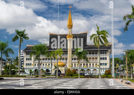 Jabatan Hal Ehwal Syariah, il ministero dei religiosi Affari islamici, in Bandar Seri Begawan, Brunei Darussalam. Foto Stock