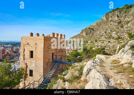 Cullera a Torre de la Reina Mora tower a Valencia in Spagna Foto Stock