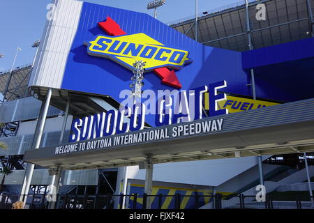 Sunoco gate, Daytona International Speedway Foto Stock