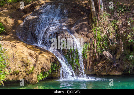 Le cascate di Topes de Collantes, Cuba Foto Stock