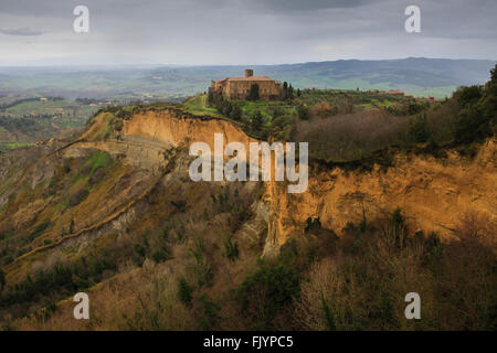 Toscana Abbazia dei santi Giusto e Clemente Balze di Volterra Foto Stock