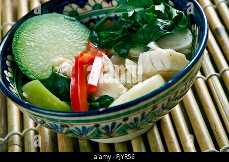 Samlar machu - lingua Khmer termine zuppe acide .cucina cambogiano Foto Stock