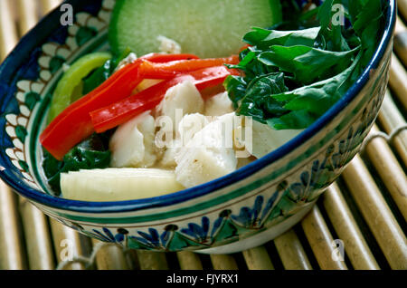 Samlar machu - lingua Khmer termine zuppe acide .cucina cambogiano Foto Stock