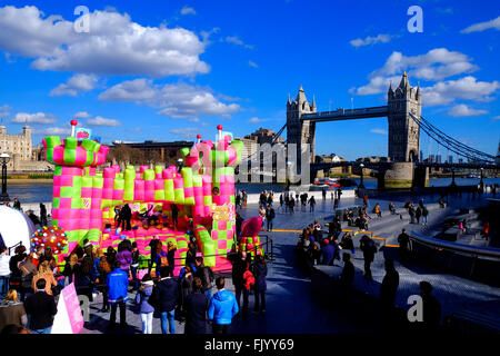 Londra, Regno Unito. 4 marzo, 2016. uk meteo: bella giornata soleggiata a Londra. Credito: Paolo swinney/alamy live news Foto Stock